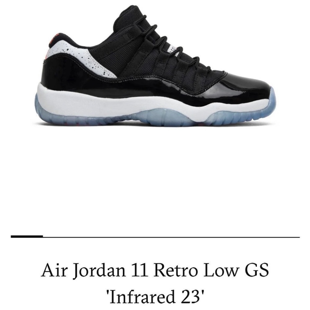 Air Jordan 11 Retro Low GS "Infrared 23"